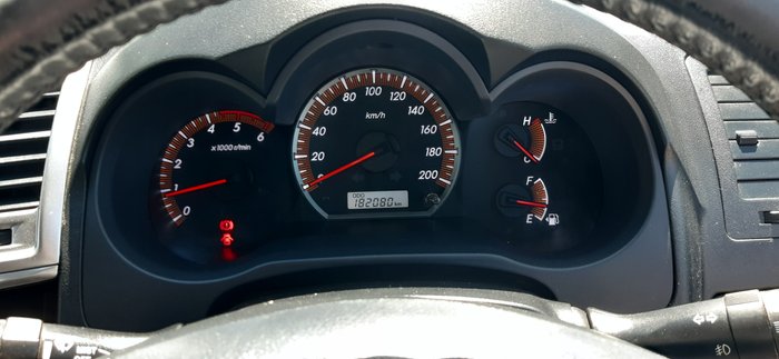 2014 Toyota Hilux Black Limited Edition KUN26R MY14 4X4 Dual Range GLACIER WHITE