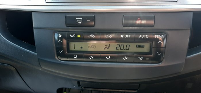 2014 Toyota Hilux Black Limited Edition KUN26R MY14 4X4 Dual Range GLACIER WHITE