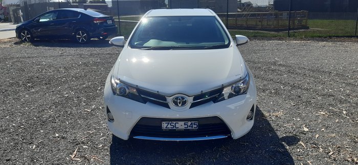 2013 Toyota Corolla Ascent Sport ZRE182R GLACIER WHITE