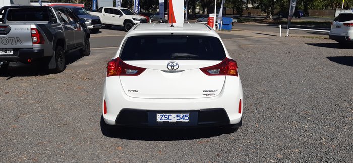 2013 Toyota Corolla Ascent Sport ZRE182R GLACIER WHITE