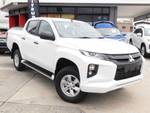 2019 Mitsubishi Triton GLX+ MR MY19 4X4 Dual Range White