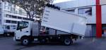 2020 HINO 300 SERIES 921 CUSTOM CHIPPER TIPPER null null White