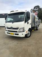 Hino 300 Series 616 Medium Auto Alloy Tipper With Tool BOX