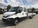 2020 IVECO 50C21 DUAL CAB 4350MM WHEELBASE WITH 4M ALLOY TRAY null null white