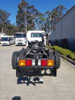 2020 FUSO FIGHTER 1224 AUTO AIR - CAB CHASSIS White