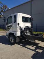 2020 FUSO FIGHTER 1224 AUTO AIR - CAB CHASSIS White