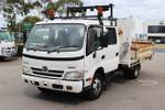 2010 HINO 300 SERIES 716 WHITE