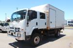 2015 ISUZU FTS800 CREW CAB AUTO 4X4 WHITE
