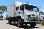 2015 ISUZU FTS800 CREW CAB AUTO 4X4 WHITE