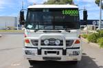 2009 HINO FG 1527 TIPPER AND CRANE WHITE