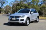 2011 Volkswagen Touareg 150TDI 7P MY11 Four Wheel Drive Silver