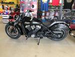 2021 Indian 2021 INDIAN 1100CC SCOUT THUNDER BLACK CRUISER Black