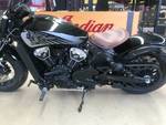 2021 Indian 2021 INDIAN 1100CC SCOUT BOBBER TWENTY THUNDER BL CRUISER Black