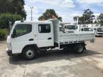 2011 MITSUBISHI FUSO CANTER 815 WHITE