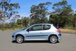 2001 Peugeot 206 GTi T1 MY01 Silver