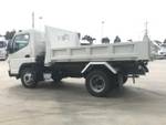 2020 FUSO CANTER 815 WIDE CAB 4X2 TIPPER SWB 6SP A/T WHITE