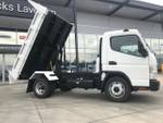 2020 FUSO CANTER 815 WIDE CAB 4X2 TIPPER SWB 6SP A/T WHITE
