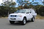 2009 Nissan Navara ST-R D22 MY09 4X4 White