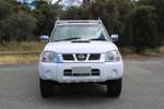 2009 Nissan Navara ST-R D22 MY09 4X4 White
