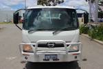 2017 HINO 616 LONG CREW AUTO White