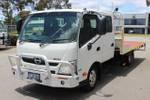 2017 HINO 616 LONG CREW AUTO White
