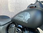 2021 Indian 2021 INDIAN 1900CC CHIEF VINTAGE DARK HORSE BLACK SMOKE CRUI Black