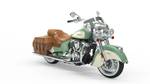 Indian Chief Vintage W Green-IV Cream
