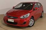 2016 Hyundai Accent Active RB4 MY16 Veloster Red