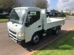 2021 FUSO CANTER 615 CITY CAB FACTORY TIPPER