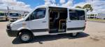2013 MERCEDES-BENZ SPRINTER 4X4 12 SEAT AUTO BUS WHITE