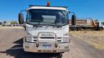 2014 ISUZU FRR 600 WHITE
