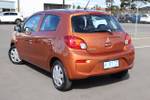 2016 Mitsubishi Mirage ES LA MY17 Orange