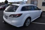 2011 Mazda 6 Touring GH Series 2 MY12 White