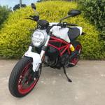 2018 DUCATI MONSTER 797 STAR WHITE-DARK ST White