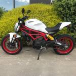2018 DUCATI MONSTER 797 STAR WHITE-DARK ST White