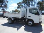 2012 FUSO CANTER 715 FACTORY TIPPER WHITE