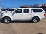 2010 Nissan Navara ST D40 4X4 Polar White