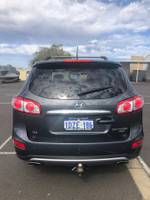 2012 Hyundai Santa Fe Elite CM MY12 4X4 On Demand Grey