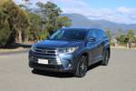 2018 Toyota Kluger Grande GSU55R Four Wheel Drive Blue