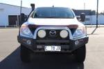 2015 Mazda BT-50 XT UP 4X4 Dual Range White