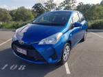 2017 Toyota Yaris Ascent NCP130R Blue